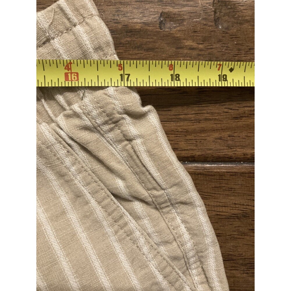 Amazon Essentials Women's Beige Linen Pull on Casual Pants Size Large - Picture 5 of 7